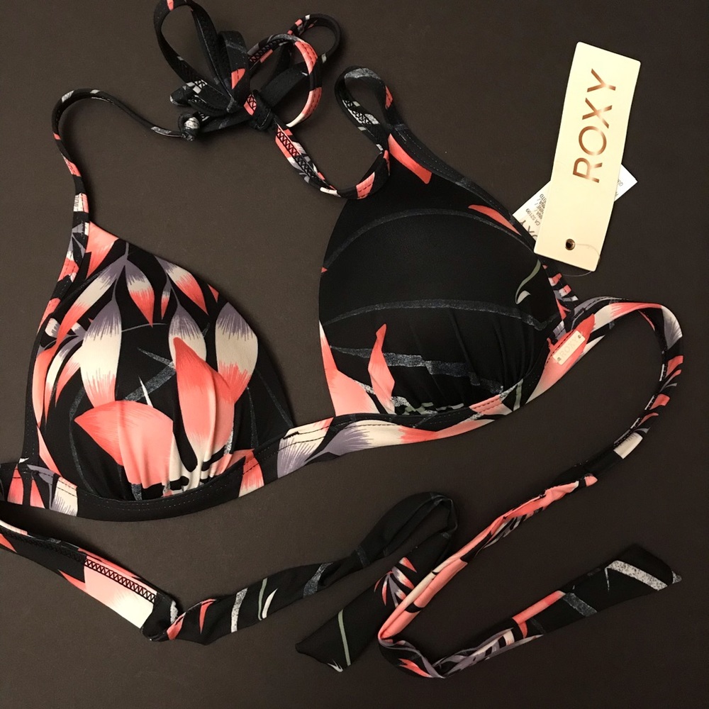Roxy Blowing Mind Bikini Top M
